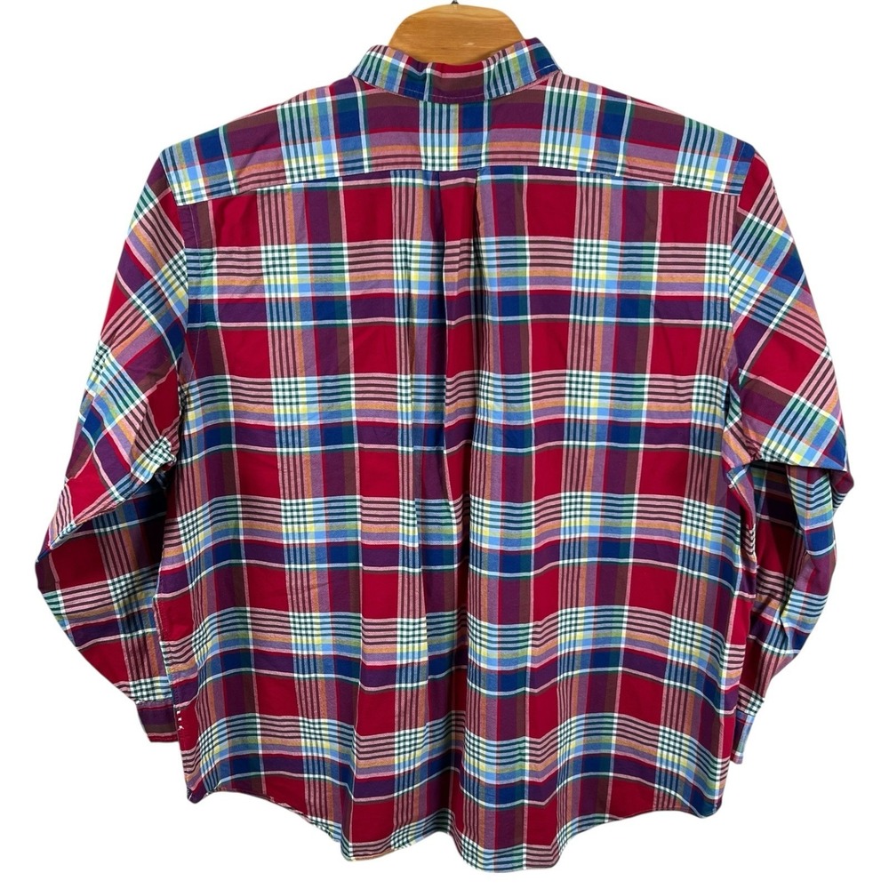 Ralph Lauren Mens 3XB Multicolored‎ Plaid Long Sleeve Button Down Thick Shirt - Picture 3 of 7